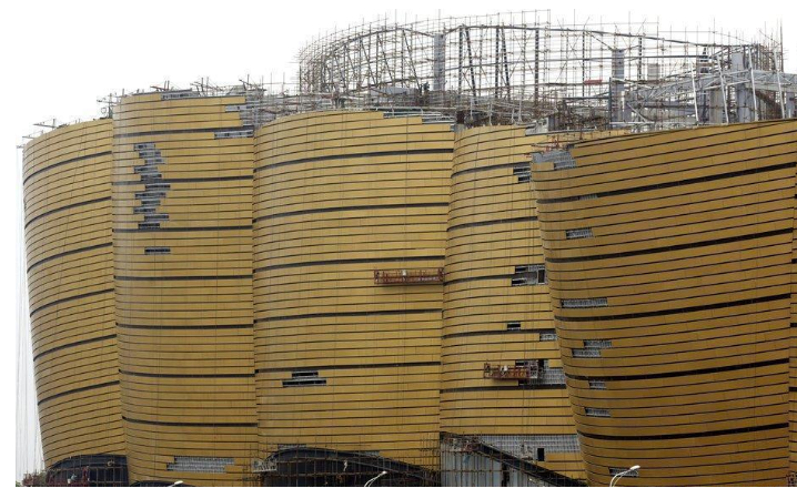 外墙金色氟碳铝单板