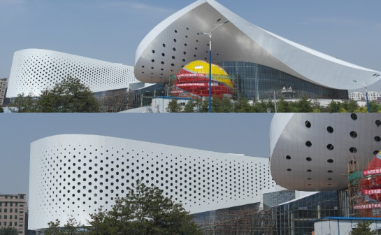 外墙冲孔铝单板